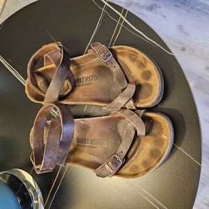 Birkenstock Women's Tan Leather Sandals